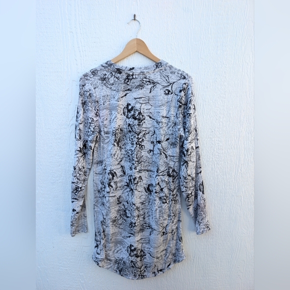 Athleta Balance Print Dress In Gray Eden Floral Pockets Women's Size Small - Picture 8 of 8